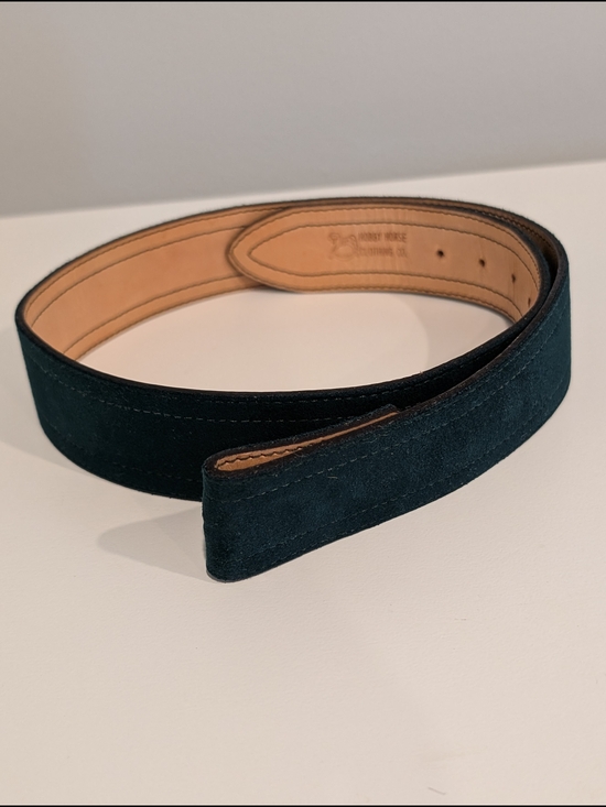 Hobby Horse Accessories - Hobby Horse Co Dark Green Suede Waist Belt